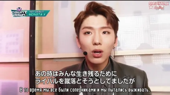 [RUS.SUB|VK][29.05.2015] Monsta X @ За кулисами M!Countdown