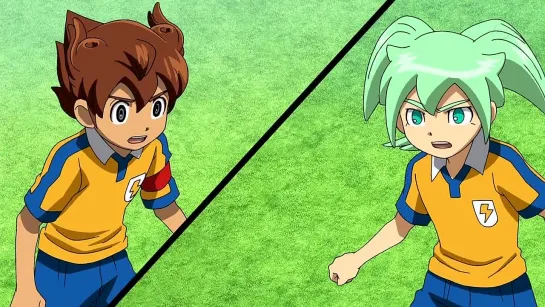 [XDub] Inazuma Eleven Go: Chrono Stone | Одиннадцать молний. Только вперёд: Камень времени - 25 серия [Anzen]