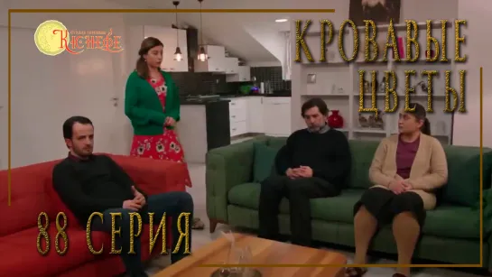 Турецкий сериал Кровавые цветы / Kan Cicekleri - 88 серия (русская озвучка)