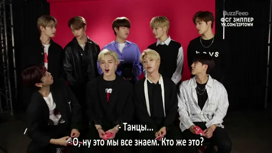 Stray Kids играют в "Кто есть кто" [рус.саб]