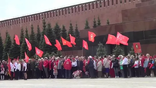 Москва, май 2023 года. Красная площадь. День пионерии. (Назад в будущее СССР 2.0)