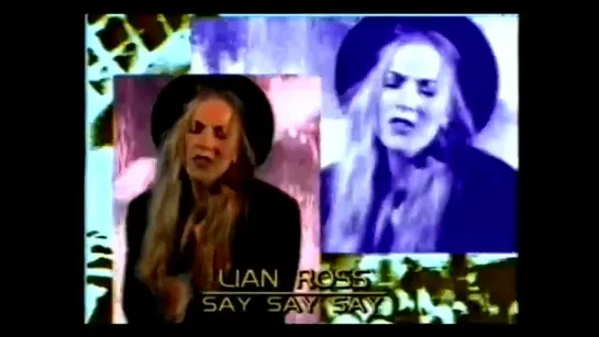 Lian Ross - Say say say ( official promo video, 1988 )