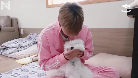 [Рус.саб][19.07.2019][Monsta X’s Puppy Day with TWOTUCKGOM] Making Film – Ep.3-4