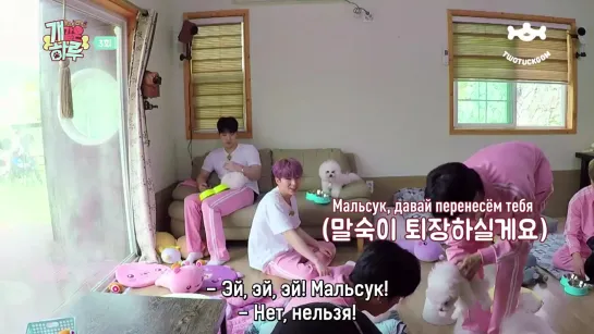 [Рус.саб][15.07.2019][Monsta X’s Puppy Day] Ep.3