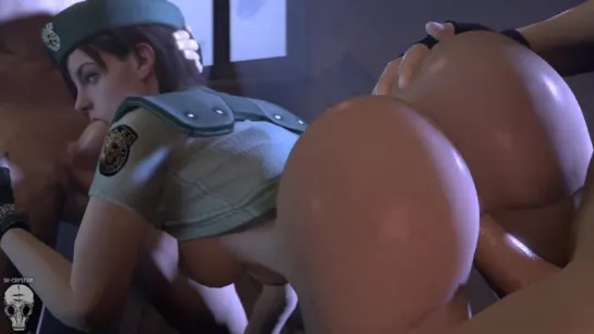 Jill-Valentine-Threesome