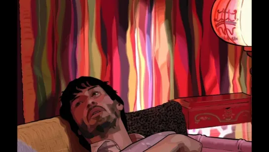 " Помутнение " 2006 / A Scanner Darkly / реж. Ричард Линклейтер / мультфильм, фантастика