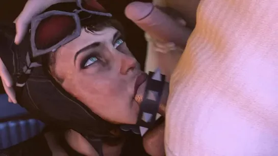 Batman__Arkham_Knight Catwoman DC Spoks animated webm