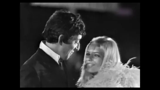 Serge Gainsbourg and France Gall - Comic Strip HD (ORTF, Voila, Voila) (1967)