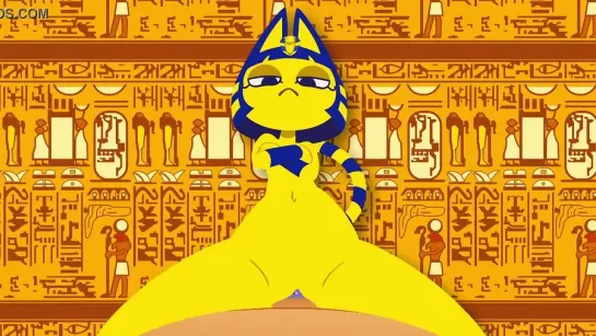 Ankha from Animal Crossing by Zone