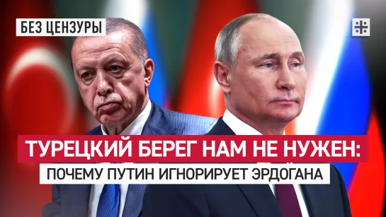 Турецкий берег нам не нужен: Почему Путин игнорирует Эрдогана?