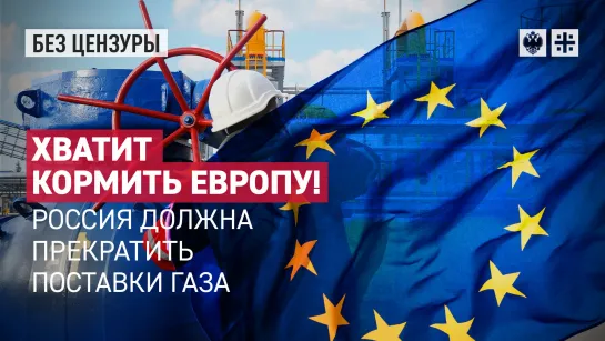 Хватит кормить Европу! Россия должна прекратить поставки газа