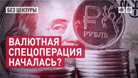 Валютная спецоперация началась: правительство обрушит рубль?