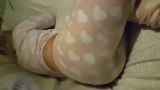 Girl in Pajama Bottoms Farts