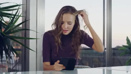 Young Russian woman reading (necessarily read the description below)