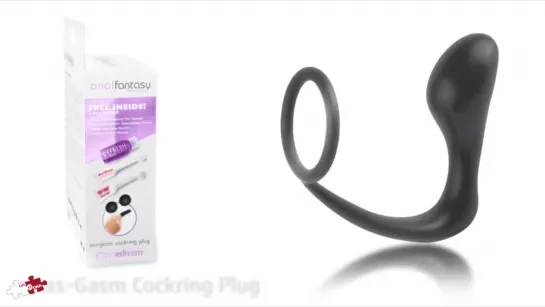 Ass Gasm Cockring Plug с кольцом на пенис PD4623-23