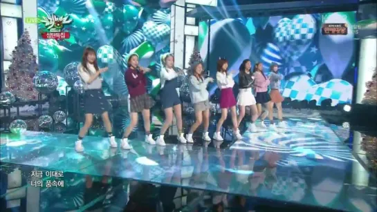 [151225] Lovelyz - To My Boyfirend (By Fin.K.L) @ Music Bank