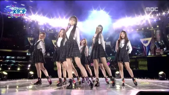 [151026] Lovelyz - Ah-Choo @ Incheon K-pop Concert