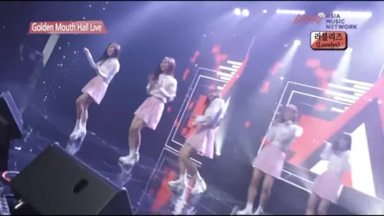 [150912] Lovelyz - Hi~ @ «Asia Music Network»