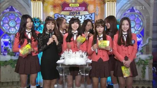 [141228] Lovelyz - Candy Jelly Love @ Challenge Golden Bell