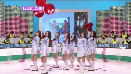 [141211] Lovelyz - Candy Jelly Love @ MBC Love Collection Small Donations