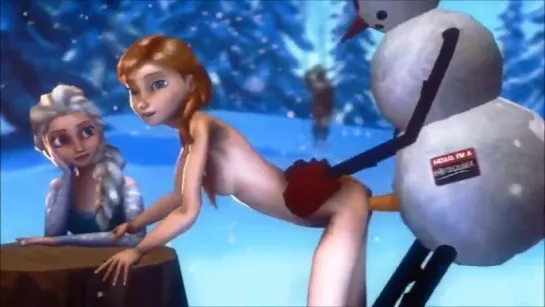 FROZEN fuck compilation 3d порно мультик Холодное Сердце 2 сестры трахаются снеговик порнуха porn porno Sex Секс мульт домашнее