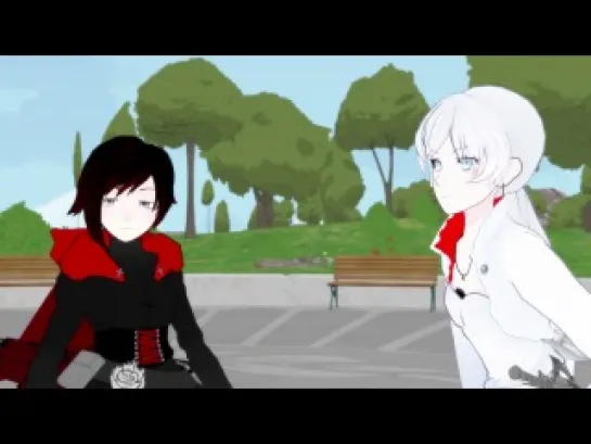 Красный Белый Чёрный Жёлтый / RWBY - 2 серия