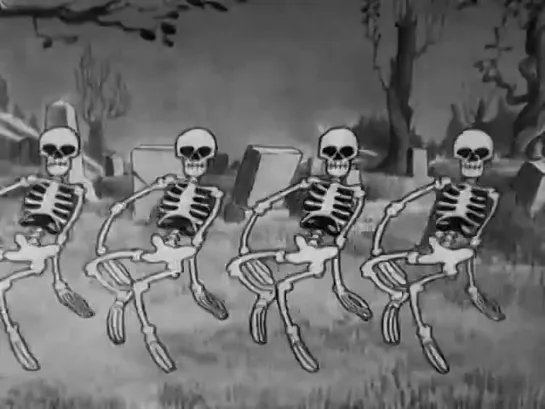 Танец скелетов (The Skeleton Dance, 1929)