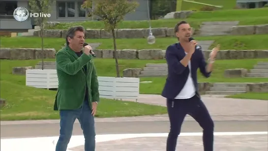 Thomas Anders  Florian Silbereisen - Zooom! (ZDF Fernsehgarten 16.05.2021)