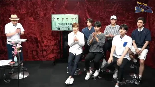 [RUS SUB] 160627 VIXX Hanakaze Niconama Broadcast