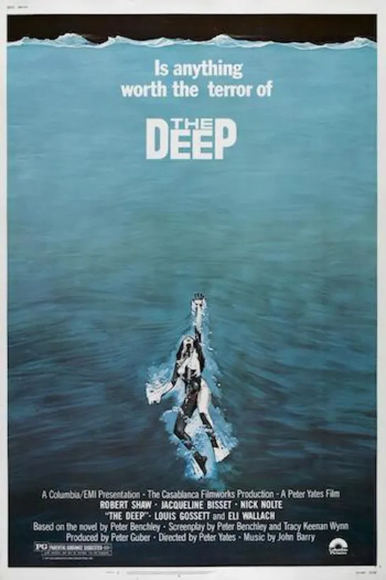 The Deep (1977) -730p- Robert Shaw, Jacqueline Bisset, Nick Nolte