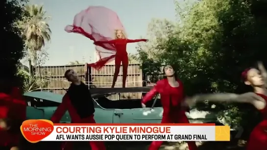 AFL Wants Kylie Minogue to Perform at Grand Final (The Morning Show 2023)