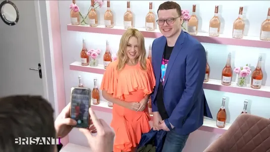 Kylie Minogue Presents Kylie Wine In Düsseldorf (Brisant 20.03.2023)