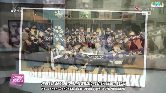 [RUS SUB] 141121 Sit-Down With VIXX