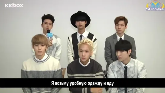 [RUS SUB] 150309 VIXX Interview @ KKBOX Taiwan 1