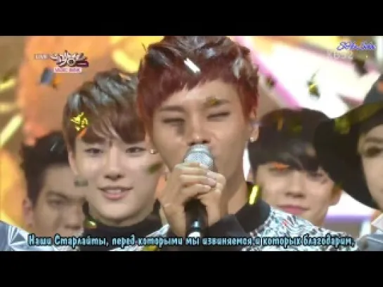 빅스(VIXX) 141024 Music Bank 1 place!!!