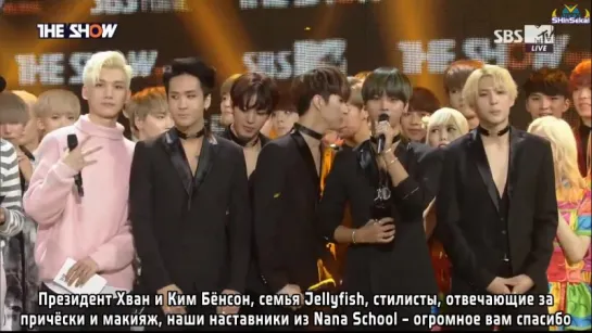 [RUS SUB] 20151117 The Show - VIXX Chained Up 1ST WIN