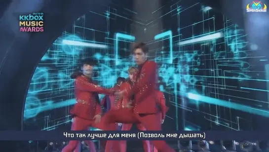 [RUS SUB] [150208] VIXX - Greetings +Starry Mood +Error +Eternity (KKBOX MUSIC AWARDS)