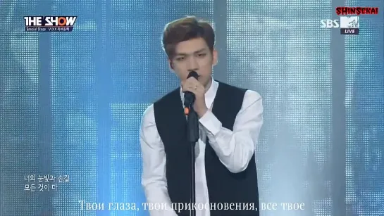 [RUS SUB] 150317 Ravi & Hyuk (VIXX) - Memory (Special stage THE SHOW)