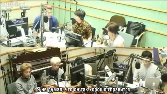 [RUS SUB] 140625 BEAST's Yoseob's Cal to Leo @ KISS THE RADIO