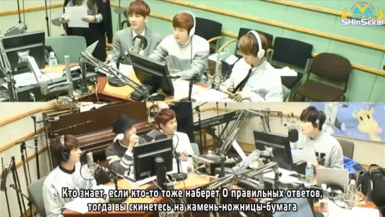 [RUS SUB] 20141016 Super Junior Kiss the Radio - VIXX