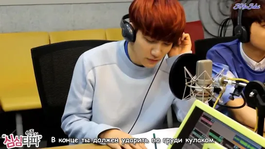 [RUS SUB]VIXX Hyuk, shrinking warning act