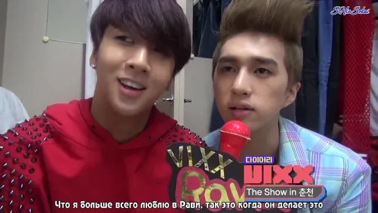 [RUS SUB]120718 SBSMTV Diary E15 - VIXX