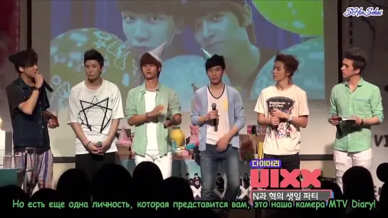 [RUS SUB]120709 SBSMTV Diary E09 - VIXX