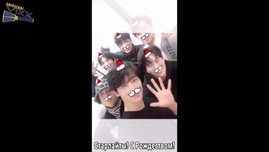 [RUS SUB] Merry Christmas greeting from Vixx