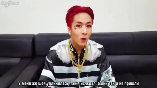 [RUS SUB] Ravi message @ Jellyfish Instagram