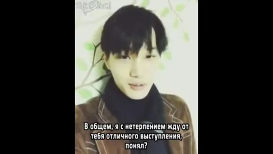 [RUS SUB] R.EAL1ZE video greetings #EXO #카이 #Kai #JongInie