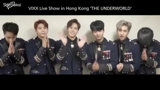 [RUS SUB] VIXX Live Show in Hongkong 'The Underworld'