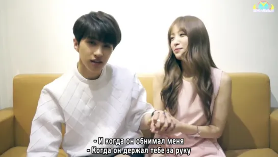 [RUS SUB] VIXX Ken X EXID Hani are greeting you through their duet song ‘Gap’