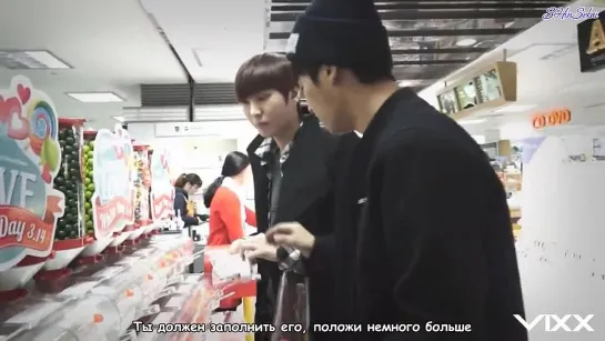 [RUS SUB] VIXX - White Day Event Video