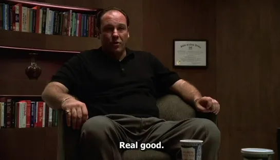 Real good / The Sopranos / Сезон: 1 /